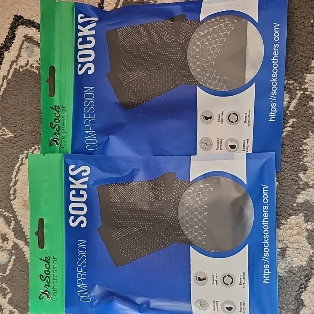 Dr Sock compression socks. Lot of 2. New